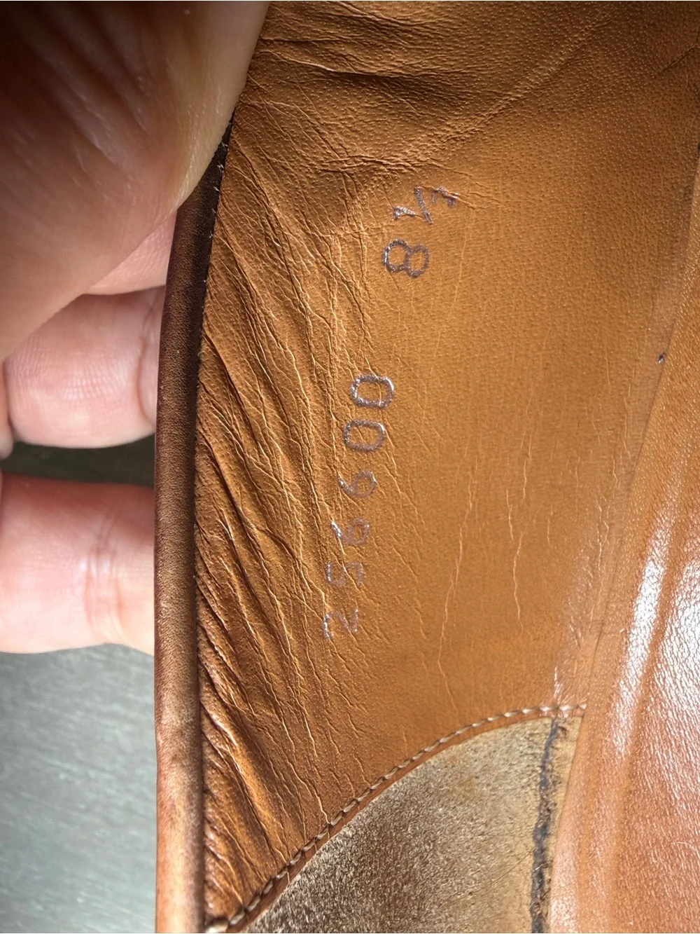 Vintage Men's Gucci Brown Leather Loafers Made In Italy Size 8.5 Classic Style